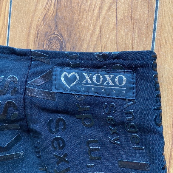 Y2K XOXO Flared Pants - Picture 9 of 9